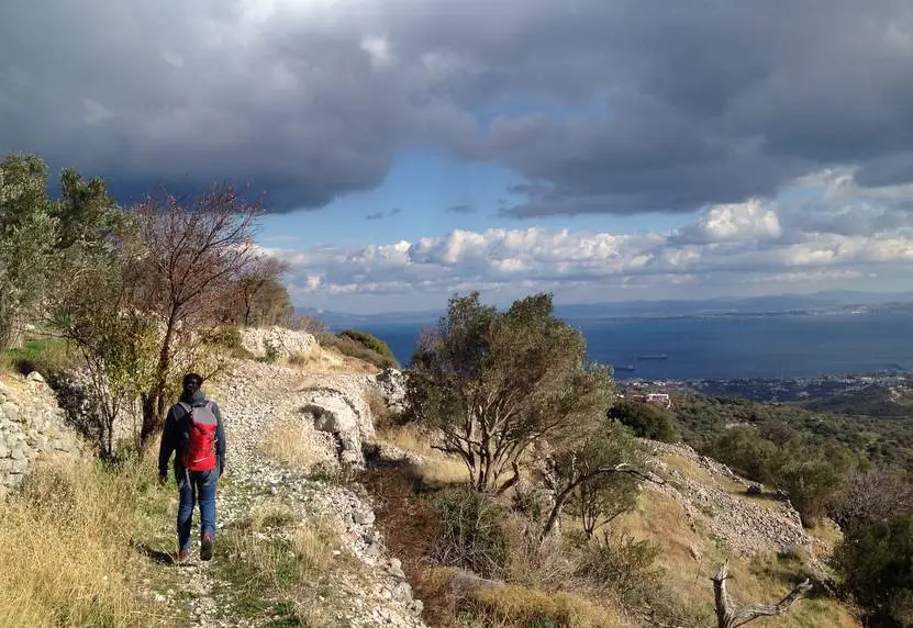 Chios trail landscape