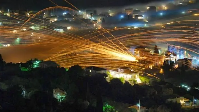 Rocket War of Chios Island